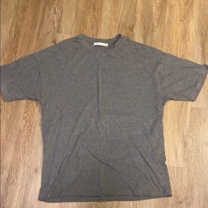 Minimal LA Men Plain Grey T-shirt